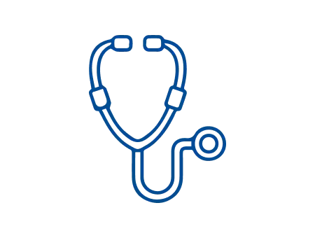 An icon of a stethoscope.