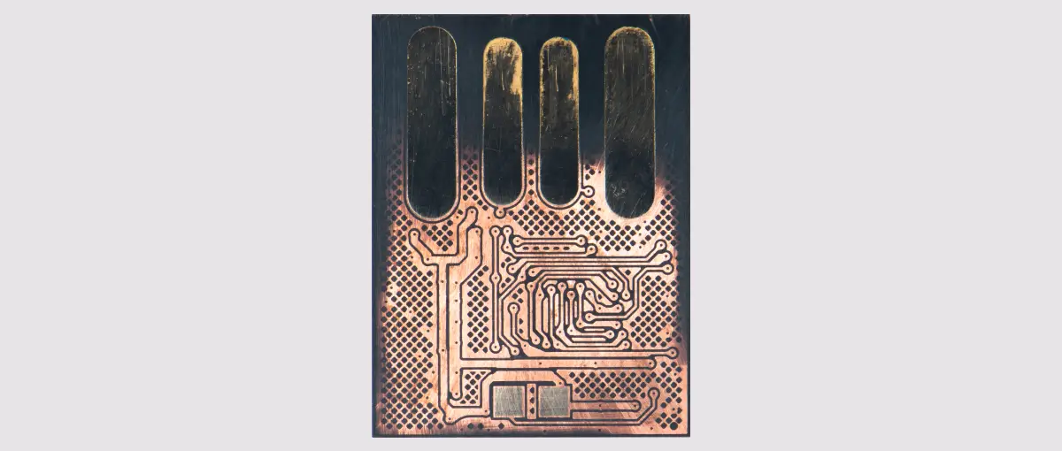 An image of a monolithic USB flash drive.